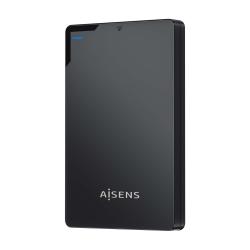 Aisens Caja Externa 2,5" ASE-2520B 9.5mm SATA a USB 3.0/USB3.1 Gen1 - Color Negro