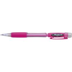 Pentel Fiesta II Portaminas HB 0.7mm con Goma - Incluye 2 Recargas - Grip de Goma - Diseño Ergonomico - Color Rosa