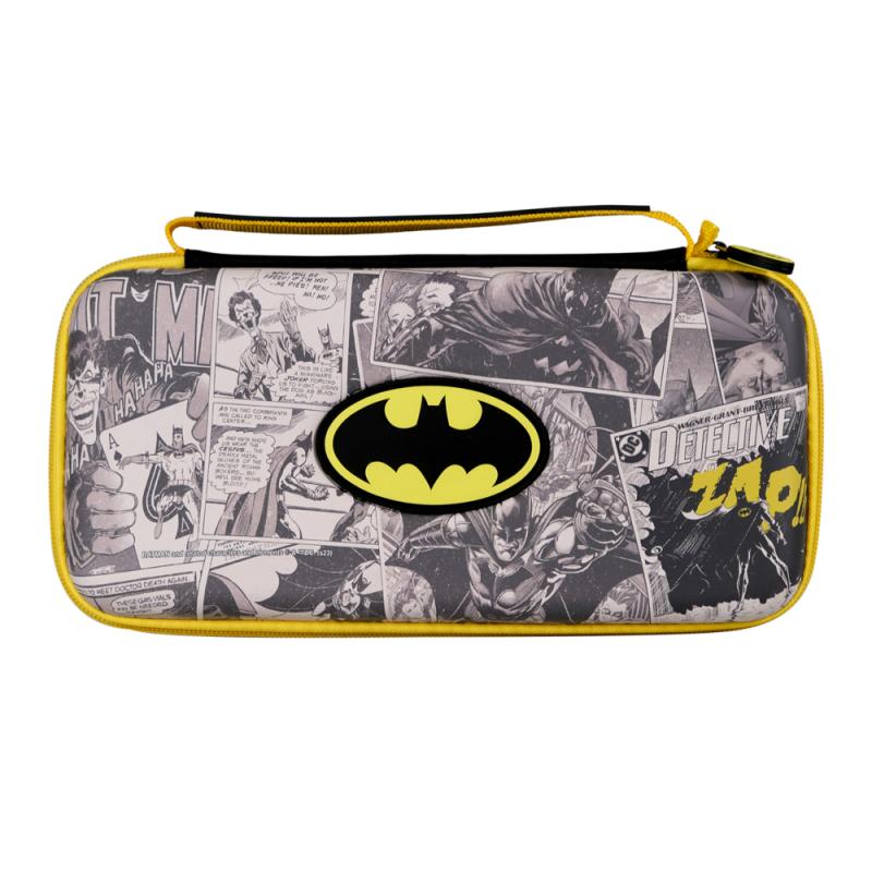 FR-TEC Bolsa Premium Batman con Caja de Juegos - Compatible con Todos los Modelos de Switch - Proteccion y Transporte de Alta Ca