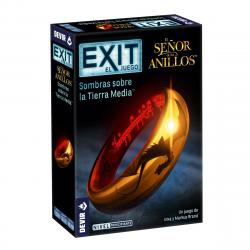 Exit El Señor de los Anillos: Sombras sobre la Tierra Media Juego de Tablero - Tematica Fantasia - De 1 a 4 Jugadores - A partir