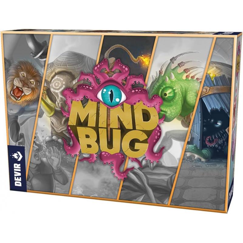 Mindbug Juego de Cartas - Tematica Animales - 2 Jugadores - A partir de 8 Años - Duracion 15-25min. aprox.