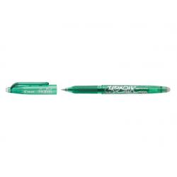 Pilot Frixion Ball Boligrafo de Gel Borrable - Punta de Bola 0.7mm - Trazo 0.4mm - Grip Ergonomico - Color Verde