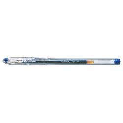 Pilot Boligrafo de Gel G1 - Recargable - Punta de Bola 0.5mm - Trazo 0.3mm - Cuerpo Transparente - Color Azul