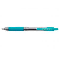 Pilot Boligrafo de Gel G2 Rollerball Retractil - Recargable - Punta de Bola Redonda 0.7mm - Trazo 0.32mm - Grip Ergonomico - Col