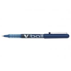 Pilot Boligrafo de Tinta Liquida V Ball 05 Rollerball - Punta de Bola Redonda 0.5mm - Trazo 0.3mm - Color Azul