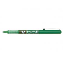 Pilot Boligrafo de Tinta Liquida V Ball 07 Rollerball - Punta de Bola Redonda 0.7mm - Trazo 0.5mm - Color Verde