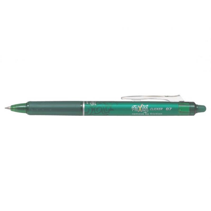 Pilot Boligrafo de Gel Borrable Retractil Frixion Clicker - Punta de Bola Redonda 0.7mm - Trazo 0.4mm - Grip Ergonomico - Color 