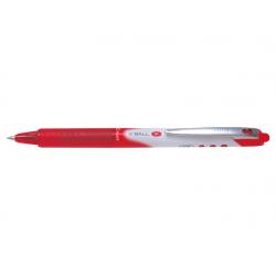 Pilot Boligrafo de Tinta Liquida V Ball RT 07 - Retractil - Punta de Bola Conica 0.5mm - Trazo 0.25mm - Grip de Goma - Color Roj