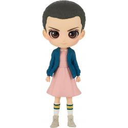 Banpresto Stranger Things Q Posket Eleven Vol. 1 - Figura de Coleccion - Altura 13cm aprox. - Fabricada en PVC y ABS