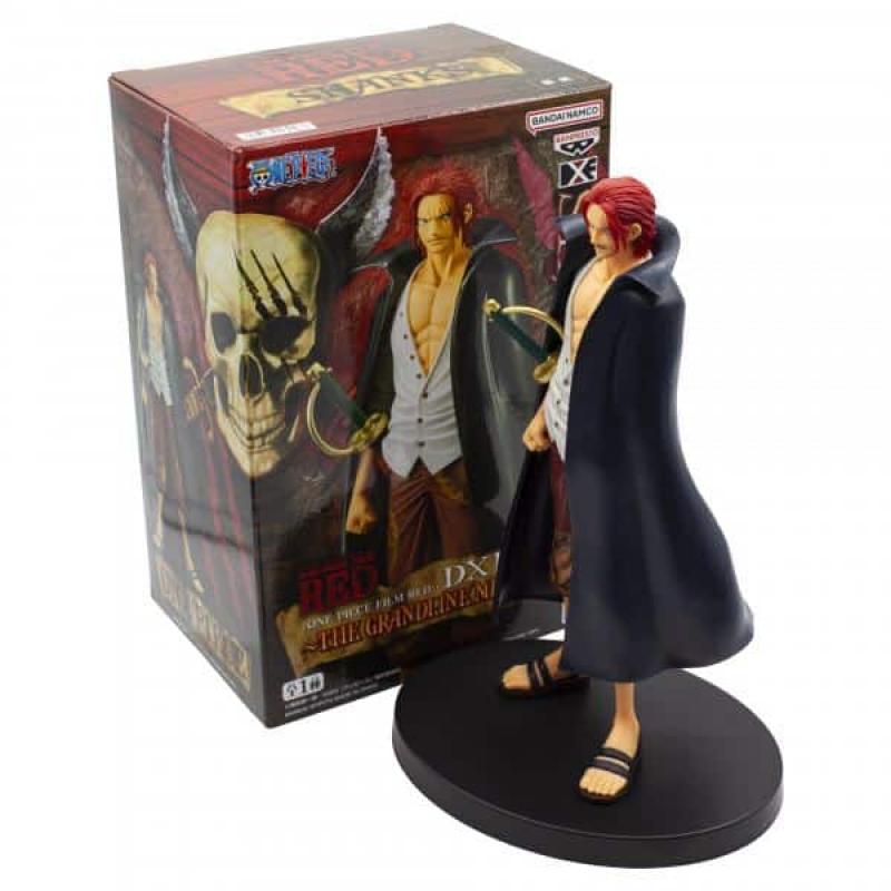 Banpresto One Piece Film Red DxF The Grandline Men Vol. 2 (TBA) Shanks - Figura de Coleccion - Altura 17cm aprox. - Fabricada en