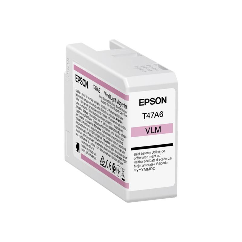 Epson T47A6 Magenta Light Vivido Cartucho de Tinta Original - C13T47A600