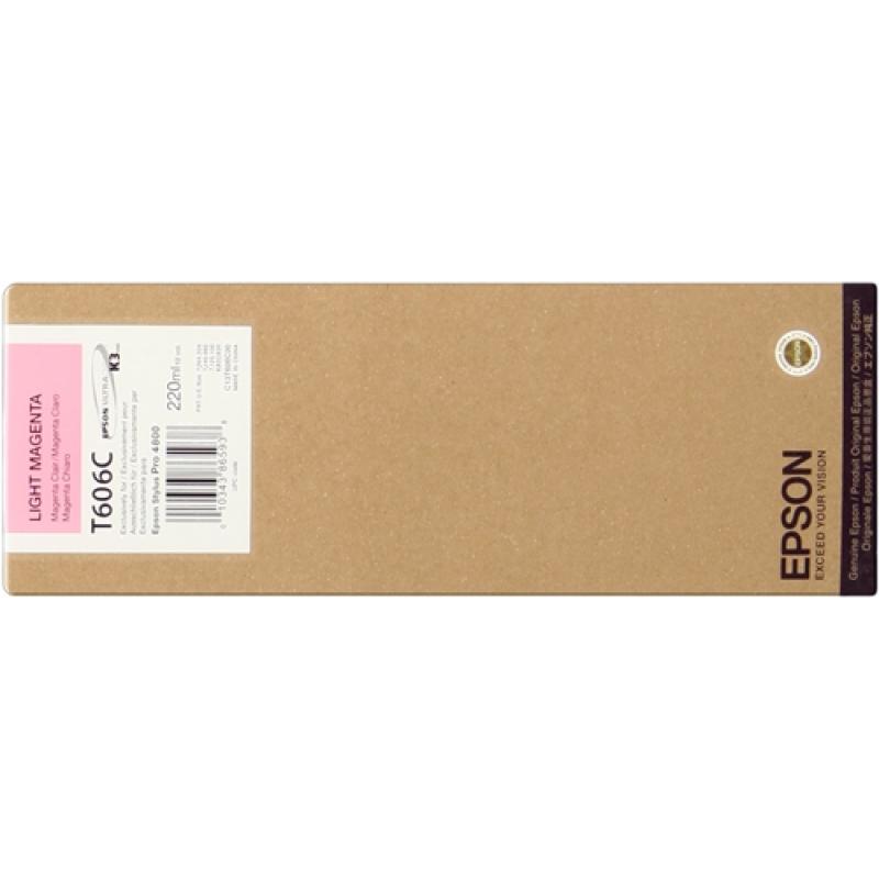 Epson T606C Magenta Light Cartucho de Tinta Original - C13T606C00