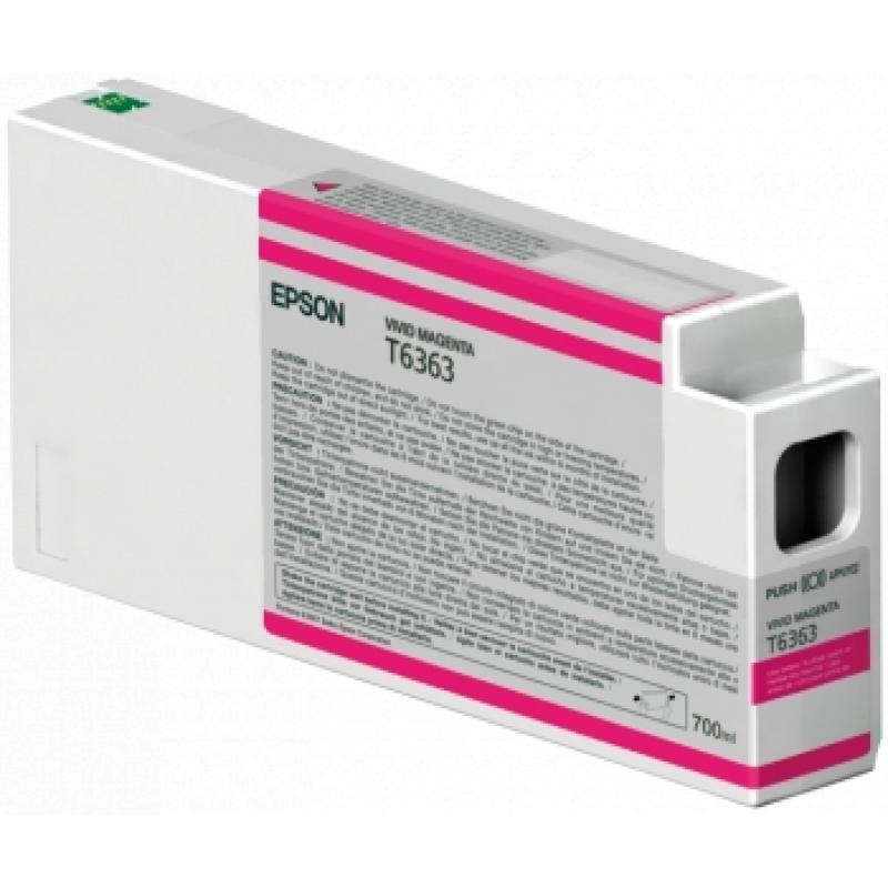 Epson T6363 Magenta Vivido Cartucho de Tinta Original - C13T636300