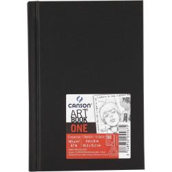Canson Sketch One Fino Cuaderno de Dibujo con 98 Hojas 100g 10.1x15.2cm - Color Blanco