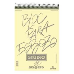 Canson Bloc de Dibujo para Esbozo de 100 Hojas A4 - 21x29.7cm - 90g - Color Blanco