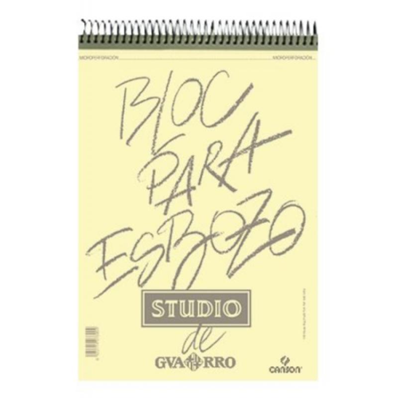 Canson Bloc de Dibujo para Esbozo de 100 Hojas A4 - 21x29.7cm - 90g - Color Blanco