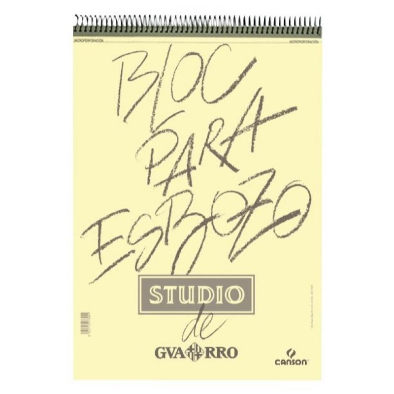 Canson Bloc de Dibujo para Esbozo de 100 Hojas A3 - 29,7x42cm - 90g - Color Blanco