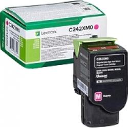 Lexmark C2425/C2535/MC2425/MC2535/MC2640 Magenta Cartucho de Toner Original - C242XM0