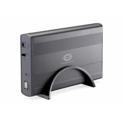 Conceptronic Caja Externa para Discos Duros Sata 3.5" - USB 2.0 - 480Mps - Negro