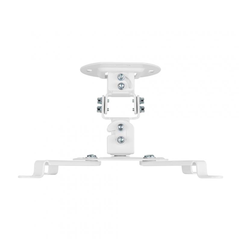 Aisens Soporte Universal Giratorio - Inclinable de Techo para Proyector - Hasta 13.5Kg - Color Blanco