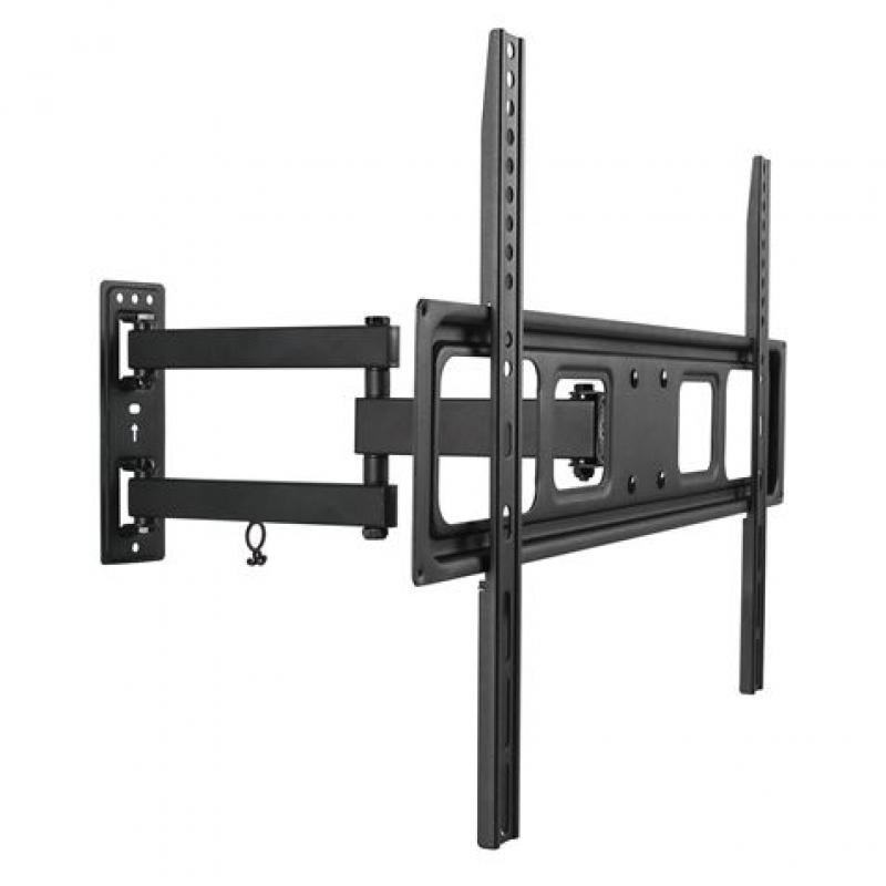 Cromad Soporte de Pared con Brazo Articulado para TV de 32"-70" - Giratorio, Inclinable y Extensible - Peso Max 35Kg - VESA 600x