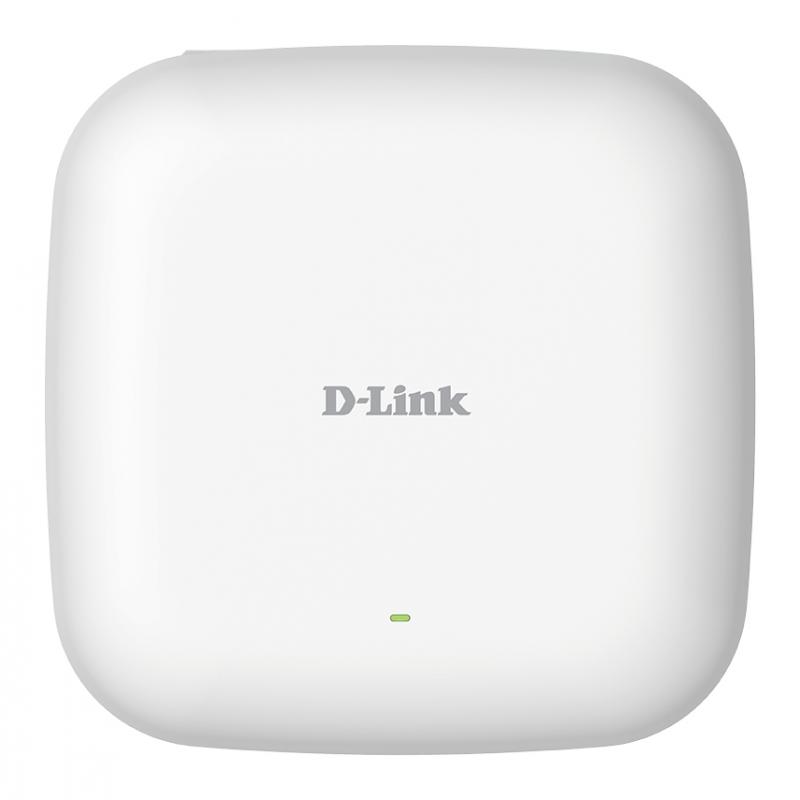 D-Link Punto de Acceso AX1800 WiFi 6 Doble Banda - Velocidad hasta 1800Mbps - LAN Ethernet 1x 10/100/1000 Mbps (PoE)