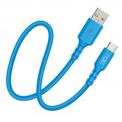 DCU Tecnologic Conexion USB Tipo C - USB a 2.0 - 1m - Color Azul