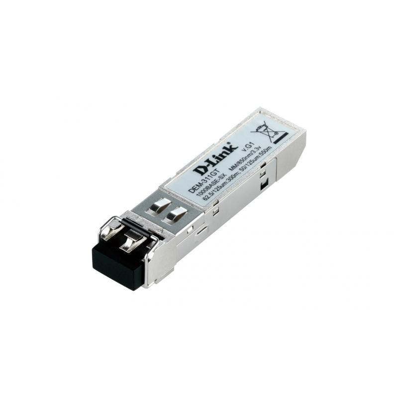 D-Link Pack de 10 Modulos Mini-GBIC 1 Puerto LC 1000BaseSX Multimodo (3.3V, hasta 550m)