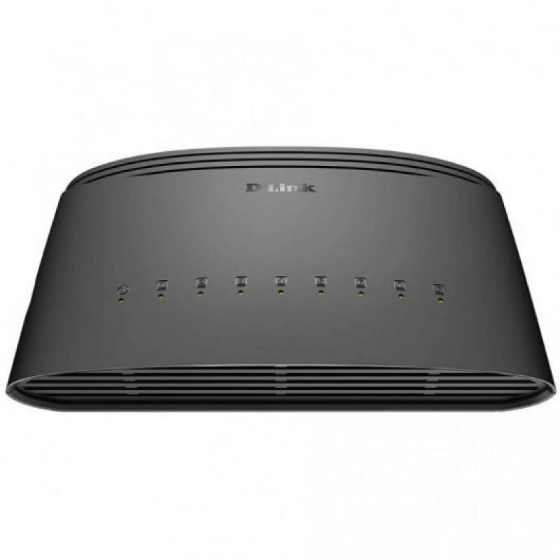 D-Link Switch 8 Puertos Gigabit 10/100/1000 Mbps