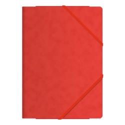 Dohe Carpeta de Gomas con Tres Solapas - Tamaño Folio - Fabricada en Cartulina de Primera Calidad - Plastificada - Cierre con Go