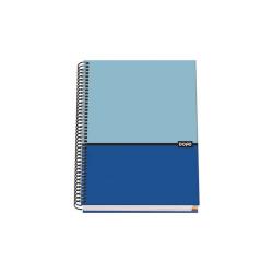 Dohe Cuaderno en Espiral A5 - 162x210mm - Tapa Dura con Carton Forrado - Interior de 100 Hojas de Papel Offset de 90gr - Cuadric