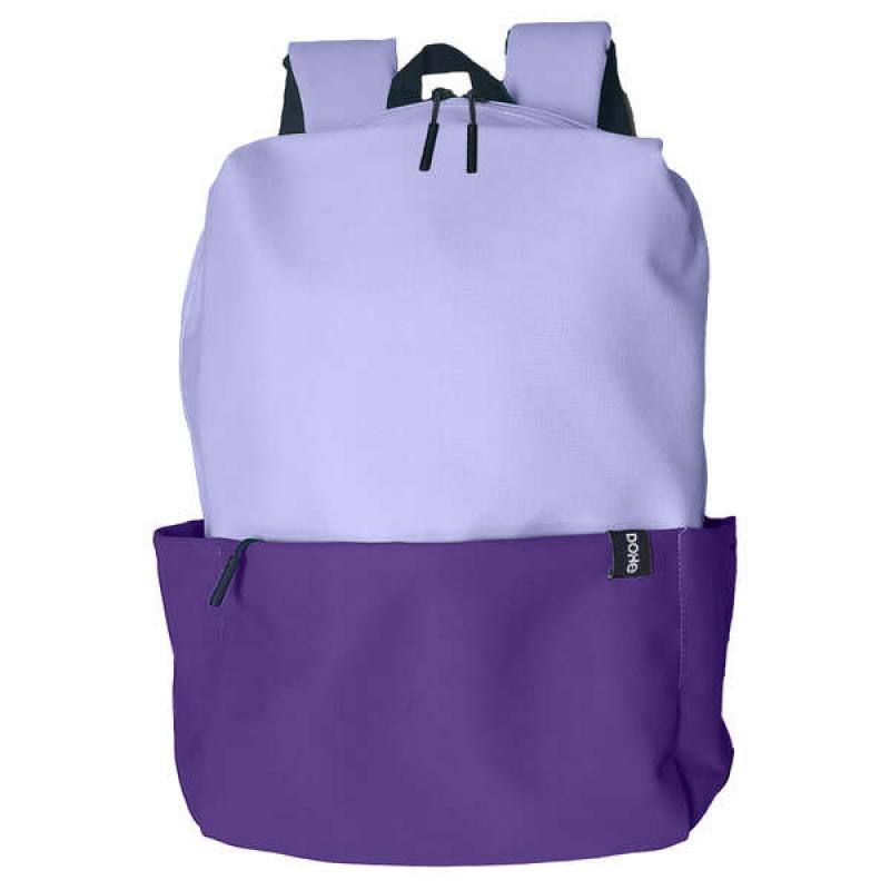 Dohe Mochila Duo - Fabricada en Poliester Impermeable - Amplio Compartimento Principal con Bolsillo para Portatil/Tablet - Tiran