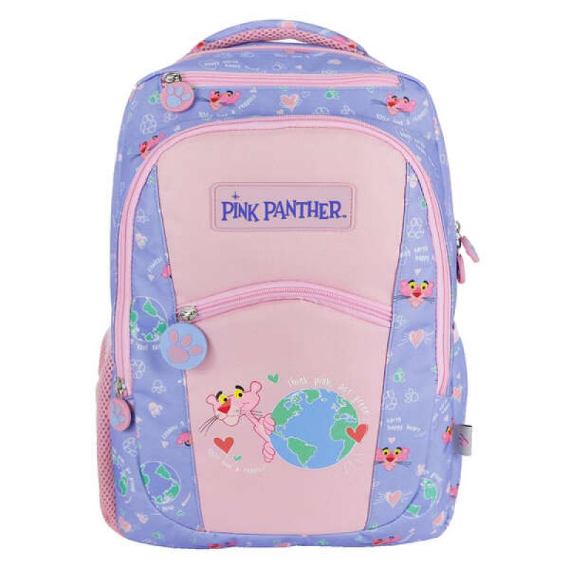 Dohe Mochila Grande Pink Panther - Fabricada en Poliester Resistente - Compartimento Principal con Bolsillo Acolchado - Bolsillo