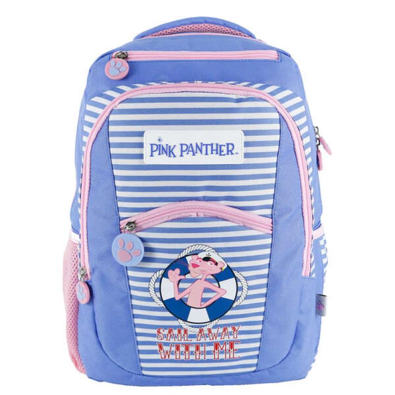 Dohe Mochila Grande Pink Panther - Fabricada en Poliester - Compartimento Acolchado para Portatil - Bolsillos Frontales y Latera