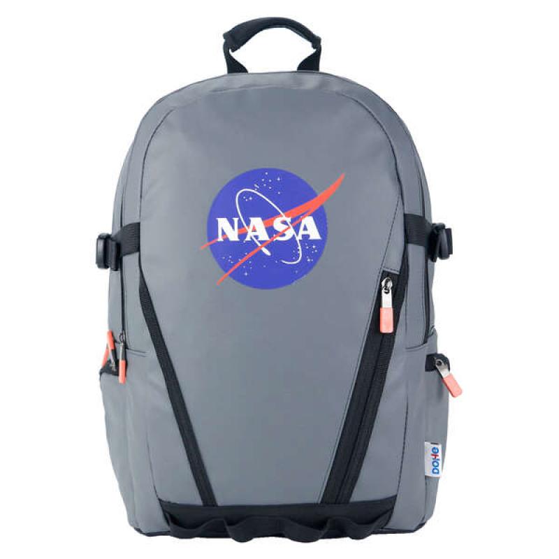 Dohe Mochila Grande de Nasa - Fabricada en Poliester Impermeable - Compartimento Acolchado para Portatil - Cintas Laterales de R