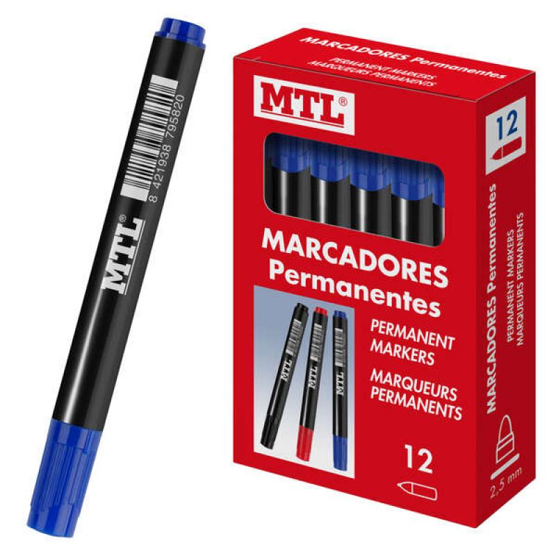 Dohe Marcadores Permanentes - Punta Conica de 2mm - Resistente al Agua y Secado Rapido - Ideal para Rotular en Cualquier Superfi