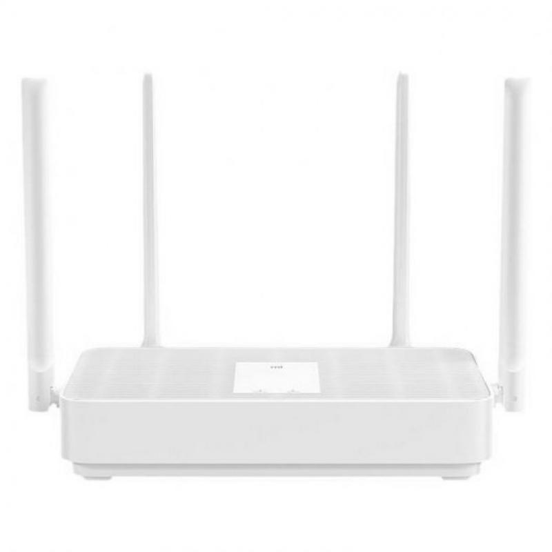 Xiaomi Mi Router Dual Band AX1800 WiFi 6 - Hasta 1800Mbps - 3 Puertos LAN, 1 Puerto WAN - 4 Antenas Externas - Color Blanco