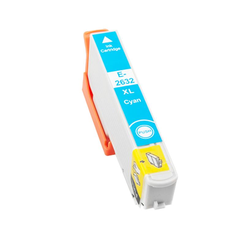 Epson T2632/T2612 (26XL) Cyan Cartucho de Tinta Generico - Reemplaza C13T26324012/C13T26124012