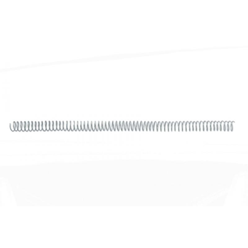 GBC Caja de 100 Espirales de Encuadernacion Metalicos 5:1 de 24mm - Color Blanco