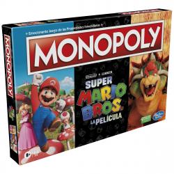 Monopoly Super Mario Bros La Pelicula Juego de Tablero - Tematica Compra/Venta/Videojuegos - De 2 a 6 Jugadores - A partir de 8 