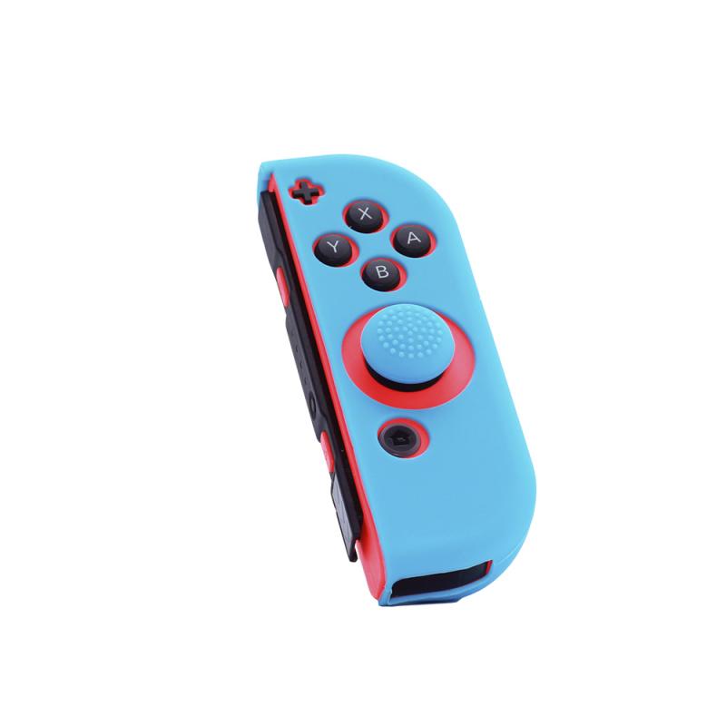 FR-TEC Funda Protectora Silicona Joycon Skin + Grip Derecho - Grip para Mayor Agarre - Proteccion contra Rayaduras - Mejora y Pe