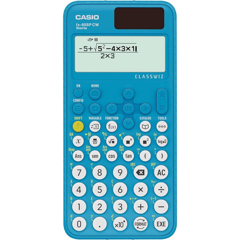 Casio Iberia Classwiz FX-85SP Calculadora Cientifica Pantalla LCD 12 Digitos - Tabla de Valores, Simplificacion de Fracciones, D