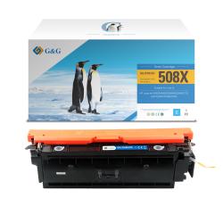 G&G HP CF361X Cyan Cartucho de Toner Generico - Reemplaza 508X