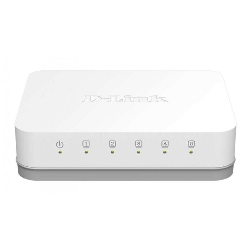 D-Link Switch 5 Puertos Gigabit 10/100/1000 Mbps