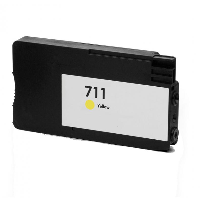 HP 711 Amarillo Cartucho de Tinta Generico - Reemplaza CZ132A