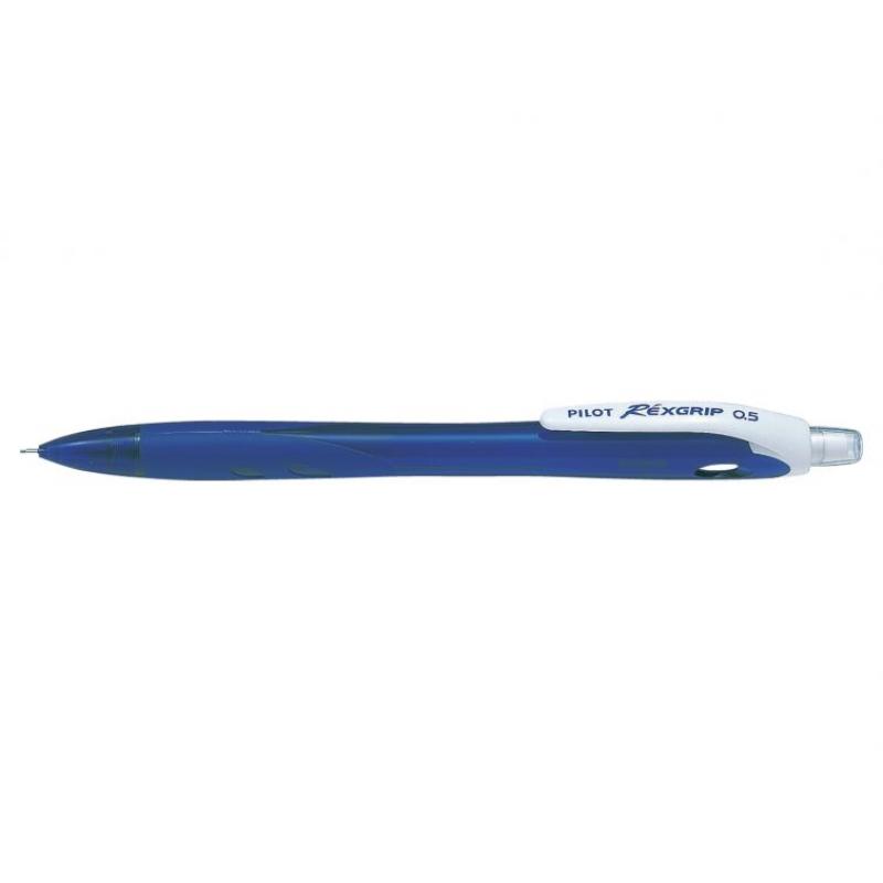 Pilot Portaminas Rexgrip Begreen - Trazo 0.5mm - Mina HB - 71,9% Plastico Reciclado - Cuerpo Azul