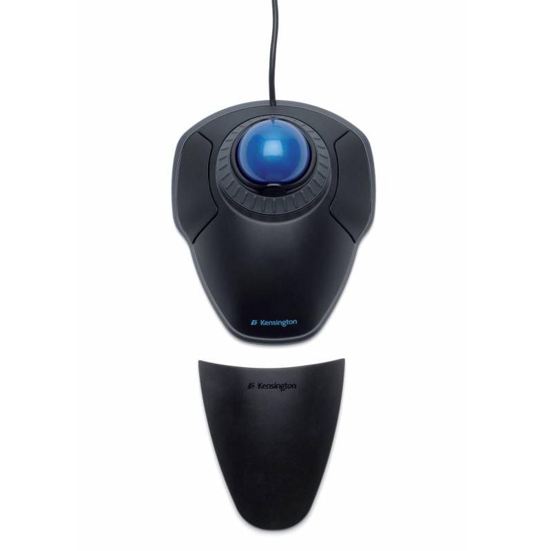 Kensington Trackball Orbit con Anillo de Desplazamiento - Bola de 40mm - Personalizacion de Botones - Precision Optica - Reposam