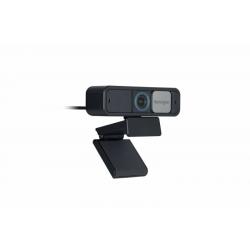 Kensington PRO 1080P Webcam con Enfoque Automatico W2050 - Campo de Vision Diagonal de 93° - Lentes de Cristal de Alta Calidad -
