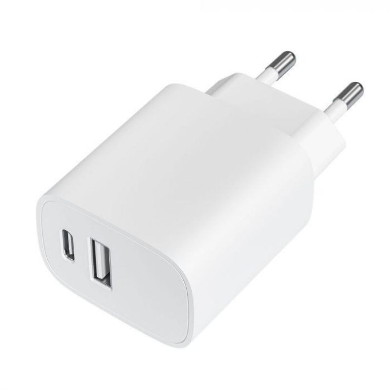 Leotec Cargador Universal Carga Rapida 1xUSB-C PD + 1x USB-A 20W