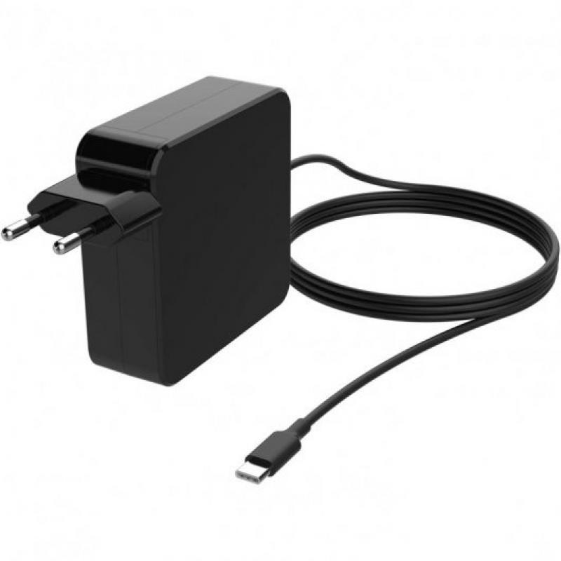 Leotec Cargador Rapido para Portatil USB-C 65W - Carga Rapida PD 3.0